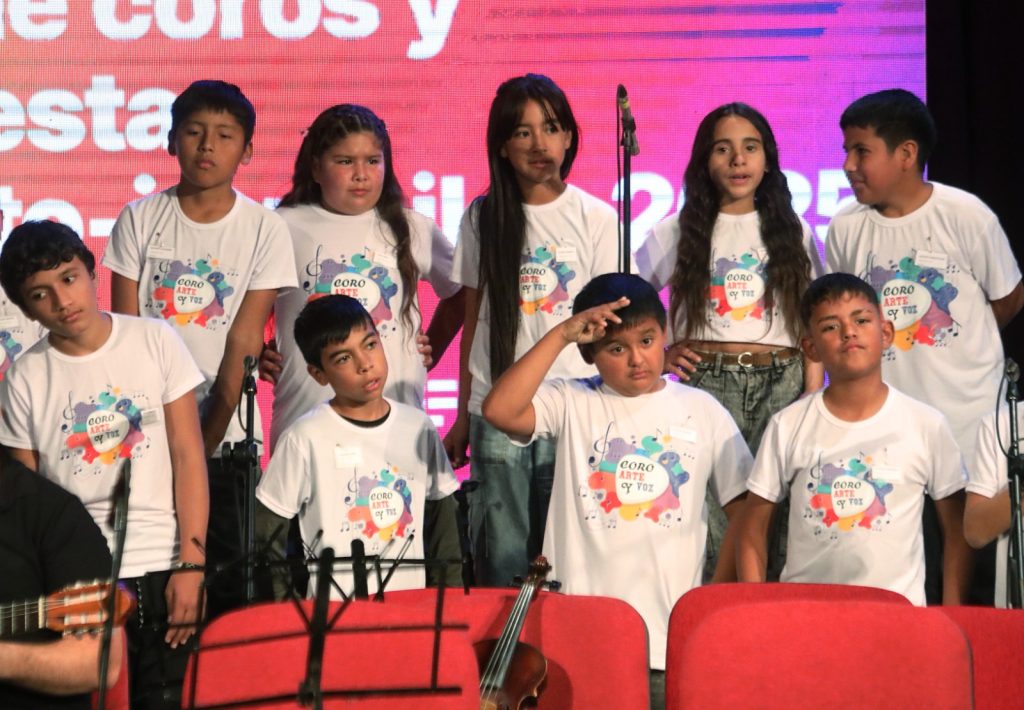 Provincia dio inicio al concierto de apertura 2025 de la Red Provincial de Coros y Orquestas