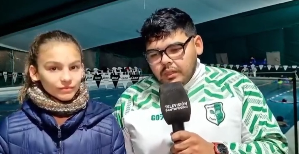 Natación categoría menores: Brunella Del Zotto rompió el récord argentino en los 100 metros pecho