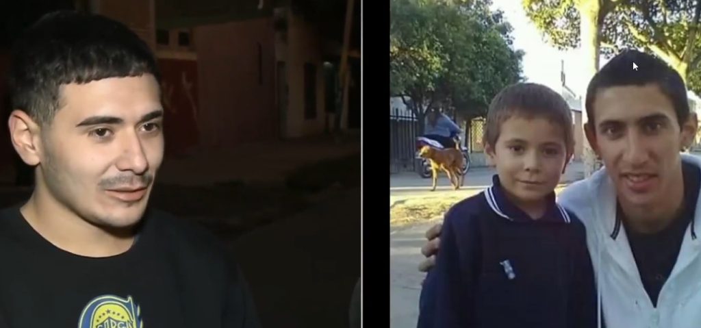 Vecinos del barrio Churrasco recuerdan la infancia de Di María tras su regreso a Rosario Central