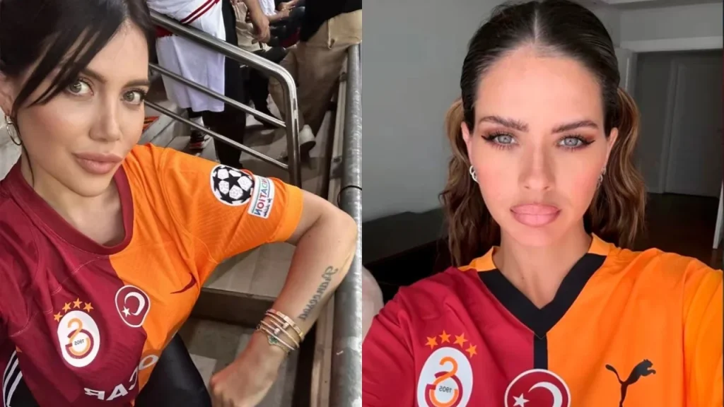 Aseguran que el Galatasaray no le mandó flores a Wanda Nara y desató una nueva guerra con la China Suárez