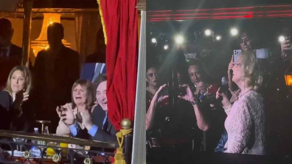 «Viva la libertad»: Mirtha Legrand gritó el lema libertario frente a Javier Milei