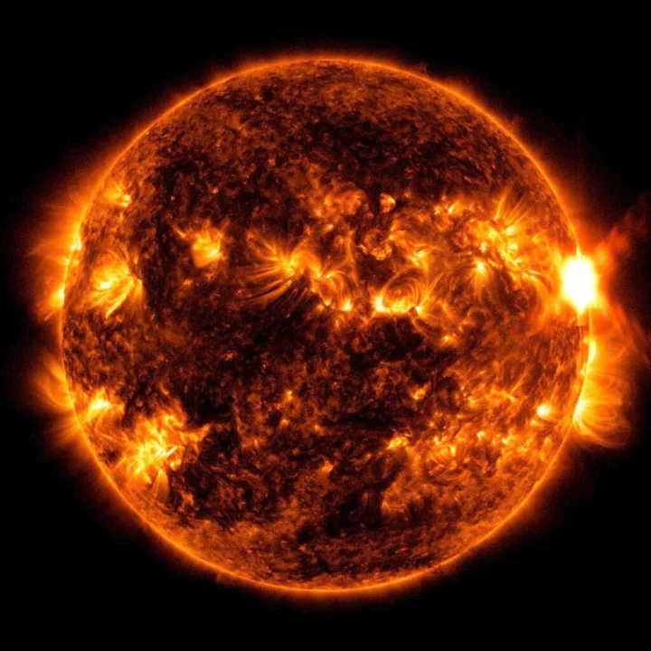 Una fuerte erupción solar causó apagones de radio en gran parte de la zona iluminada de la Tierra