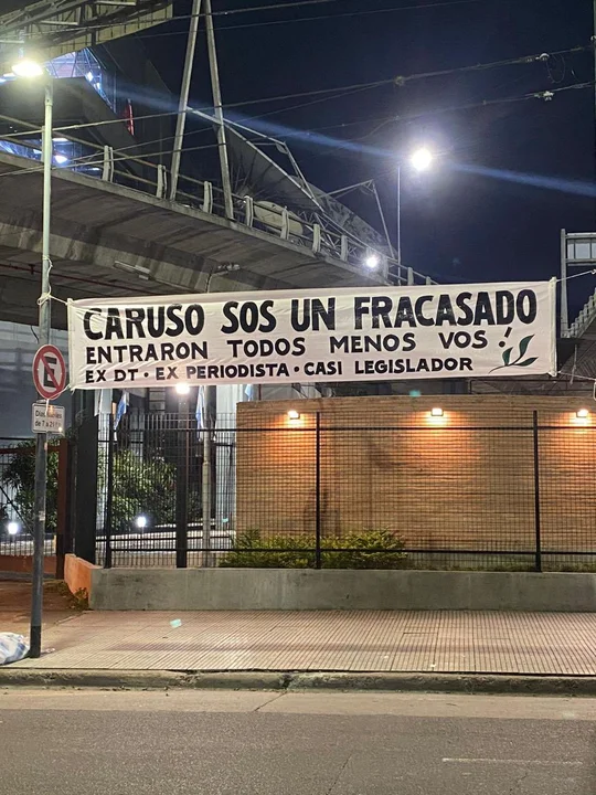 Pablo Toviggino se burló de Ricardo Caruso Lombardi tras la paupérrima elección como candidato