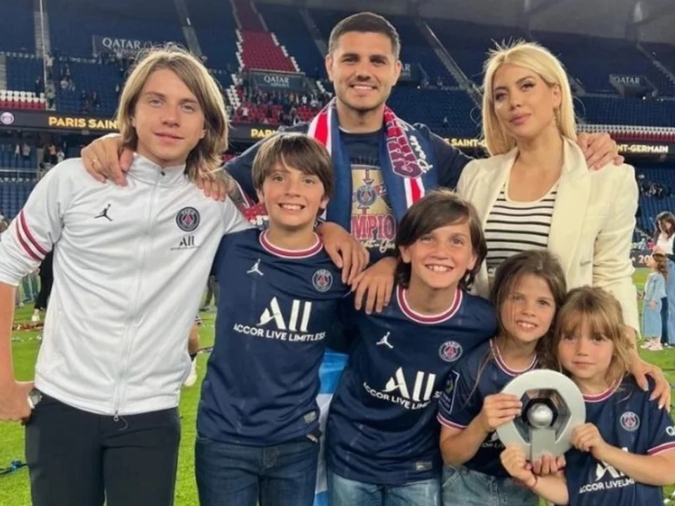 Mauro Icardi recordó a sus hijas y a los hijos de Wanda Nara con un emotivo posteo: «Falta poquito»