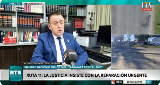 Reconquista: la Justicia exige a Vialidad Nacional reparar tramos inconclusos de la Ruta 11