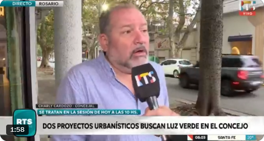 Rosario: el Concejo vota dos proyectos inmobiliarios en zonas estratégicas