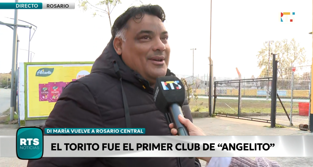 En el club El Torito, los chicos sueñan con ser como Ángel Di María