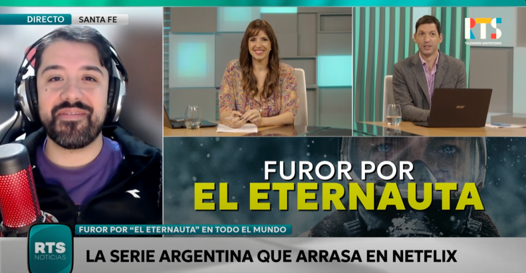 “El Eternauta funcionó en los años 50 y también ahora, porque es una historia profundamente local”