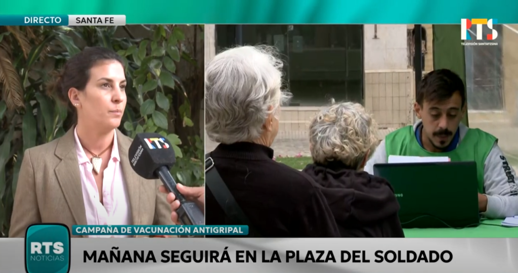 Campaña de vacunación en Santa Fe para adultos mayores y personas con factores de riesgo