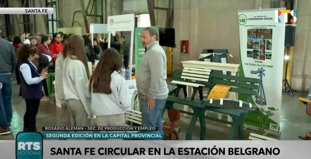 Santa Fe Circular, una propuesta que promueve una economía sustentable con foco en el reciclaje y el empleo