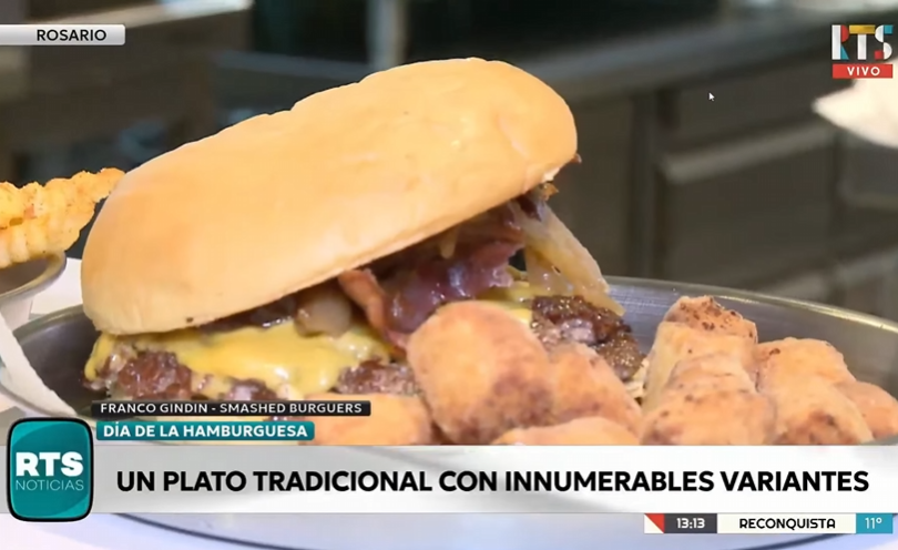Día de la Hamburguesa: un emprendedor rosarino destacó el boom del estilo norteamericano