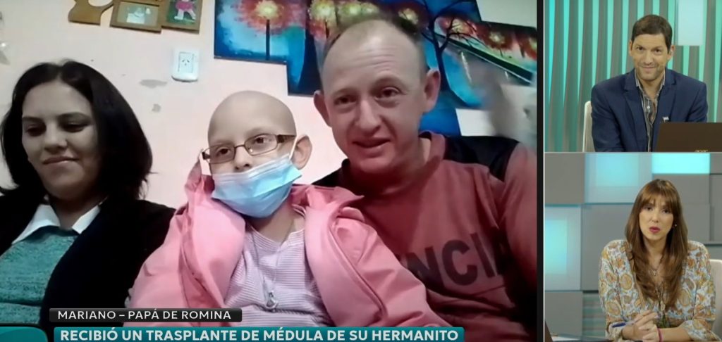 Pedro Gómez Cello celebró el regreso de Romi, la nena que recibió un transplante de médula