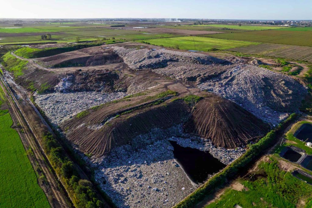 Denuncian que se agravó la contaminación en el basural de Ricardone