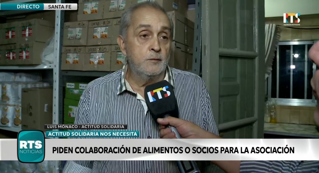 Santa Fe: la Fundación Actitud Solidaria asiste a más de 250 personas en situación de calle
