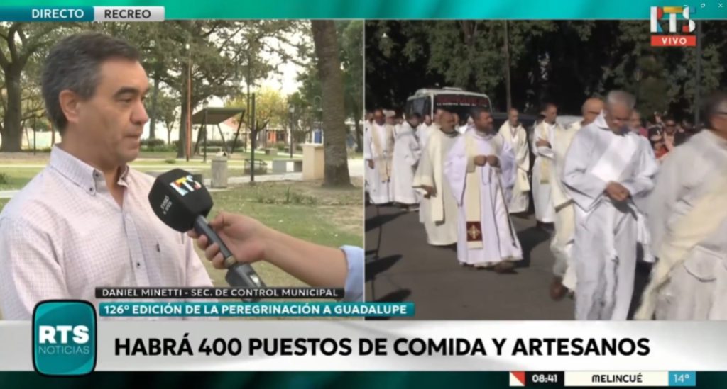 Santa Fe: Habrá cortes de tránsito y desvíos de colectivos por la peregrinación a Guadalupe