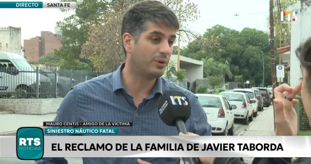 Allegados de Javier Taborda denunciaron maniobras irregulares del imputado en el caso del siniestro náutico