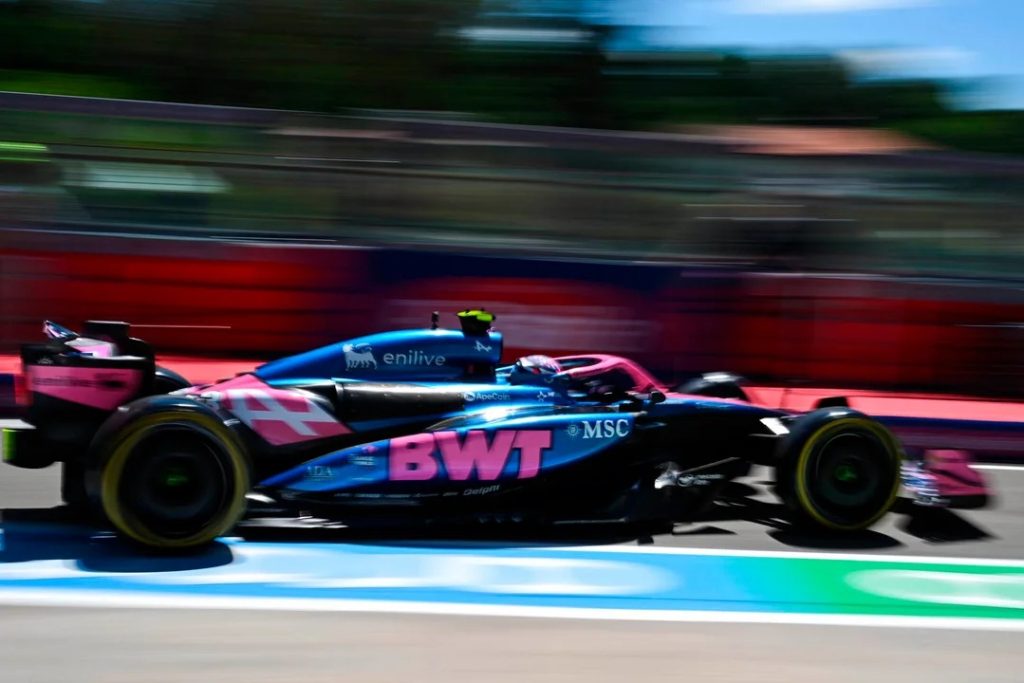 En su regreso a la Fórmula 1, Colapinto terminó decimotercero en las FP2 del GP de Emilia-Romaña
