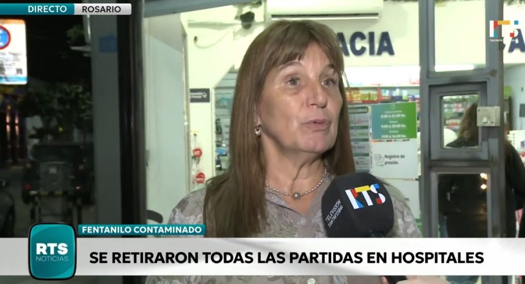 Fentanilo: “El alerta fue inmediato y se retiraron todas las ampollas”