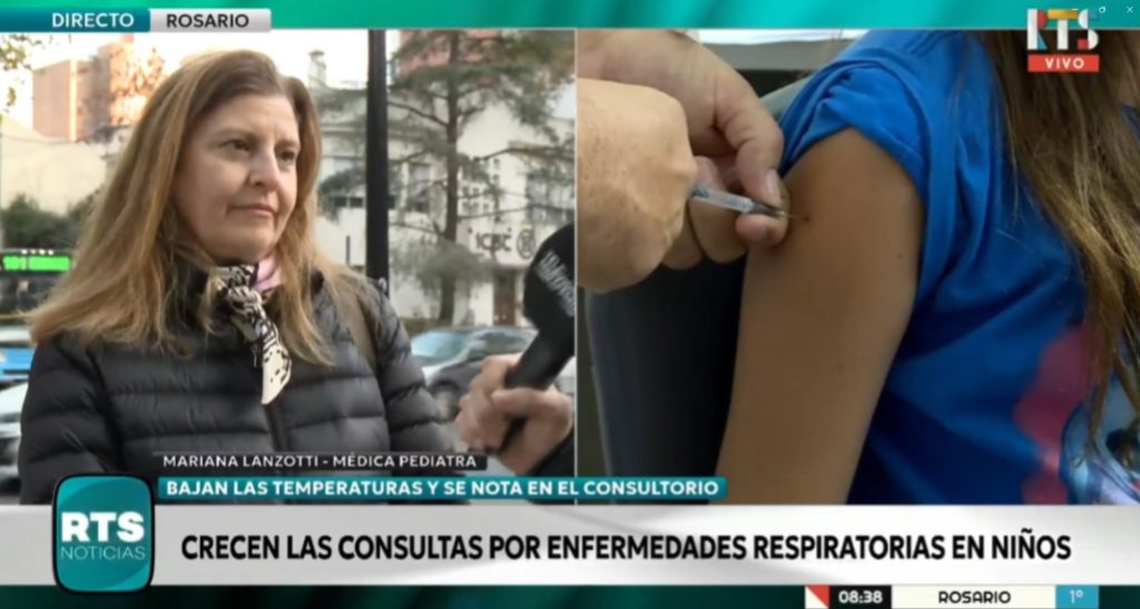 Mayo es el mes con más consultas por infecciones respiratorias en pediatría