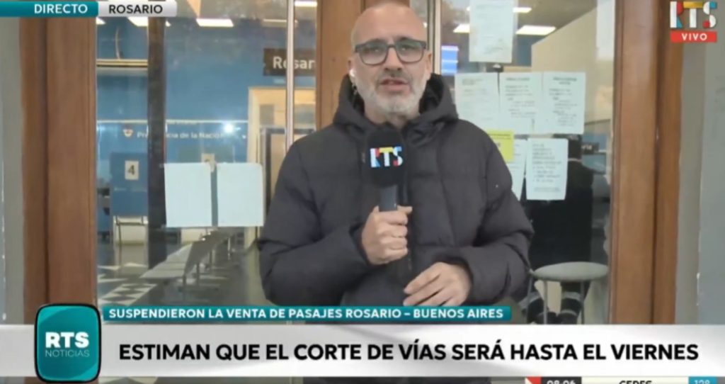 Servicio de trenes Rosario-Buenos Aires suspendido por inundaciones en las vías