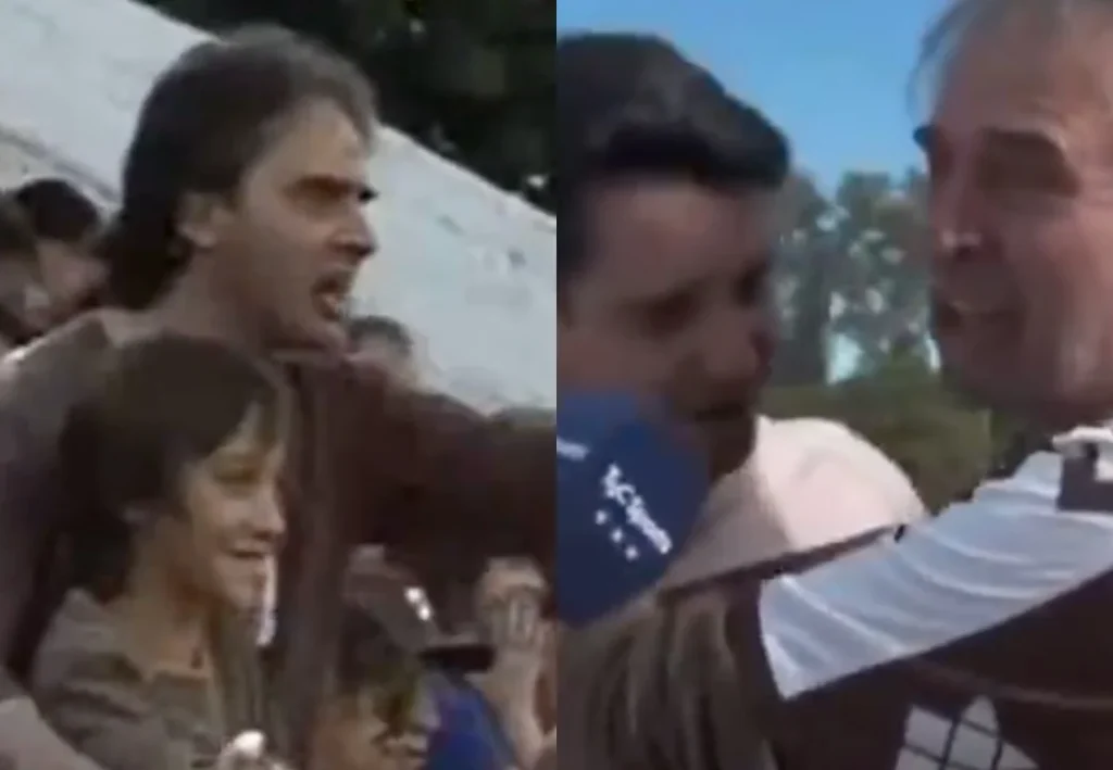 El viejo video viral del padre e hijo hinchas de Platense que este domingo se reencontraron en la cancha
