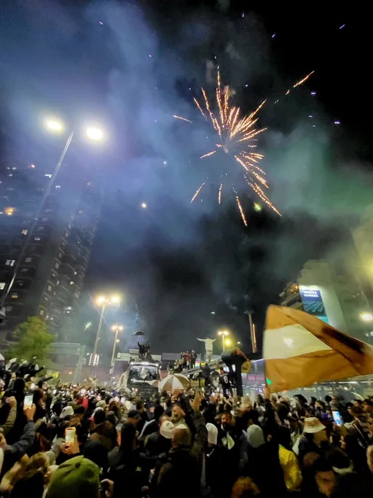 Video: La impresionante caravana de Platense en Saavedra luego de salir campeón del Torneo Apertura