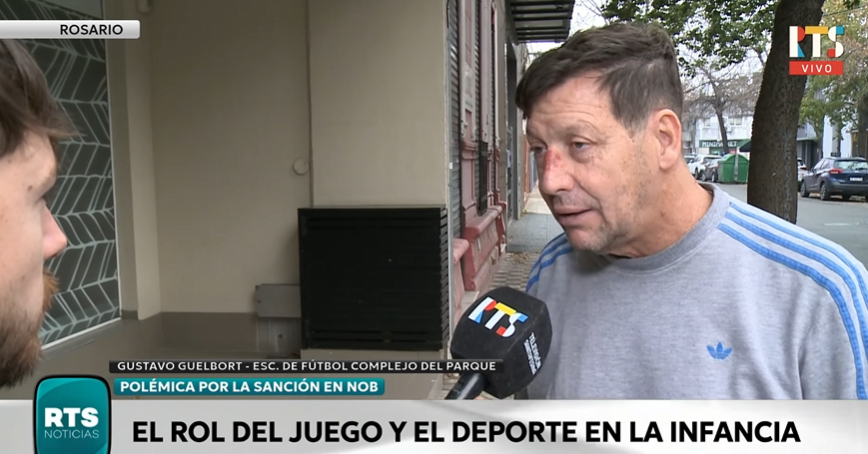 Gustavo Guelbort: “Castigar a niños en el fútbol infantil es un problema de los adultos, no de los chicos”