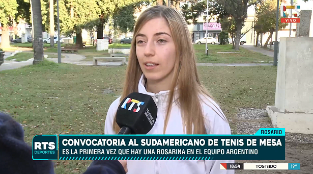 Valentina Parola fue convocada al seleccionado argentino de tenis de mesa y busca apoyo para viajar