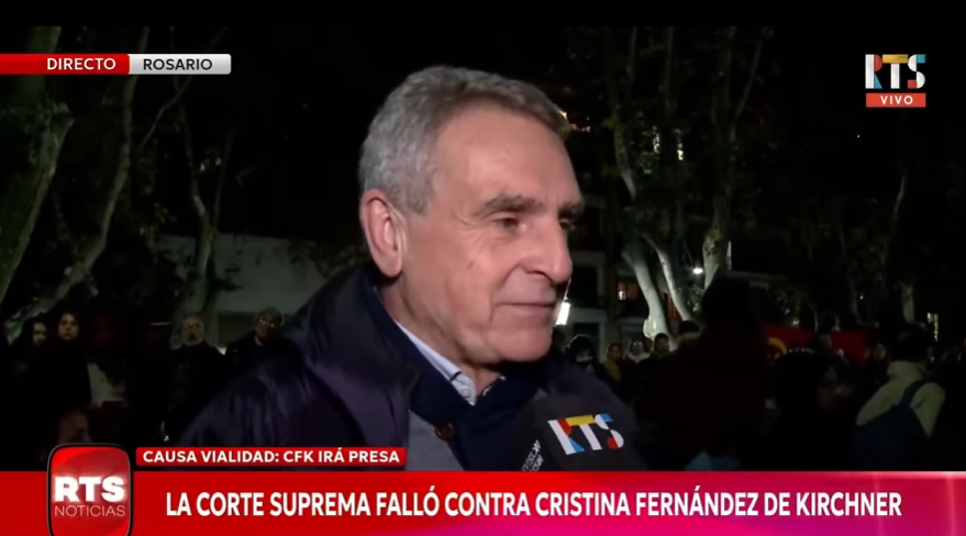 Rossi: “Es un día triste para la democracia argentina”