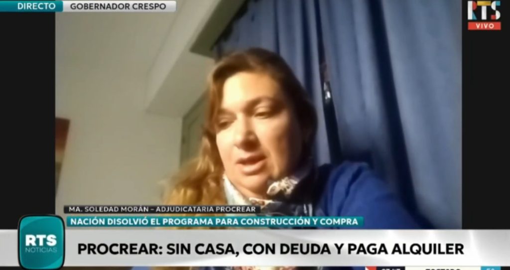 «Somos muchos los afectados por la disolución del Procrear»