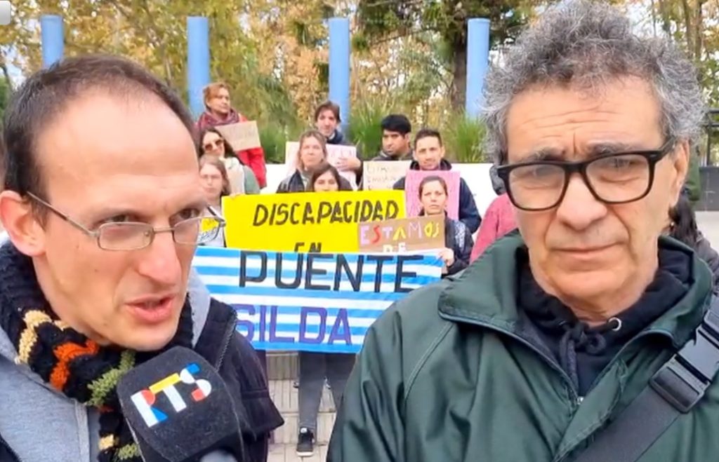 Casilda se sumó al reclamo nacional por la Emergencia al sector que trabaja con la discapacidad