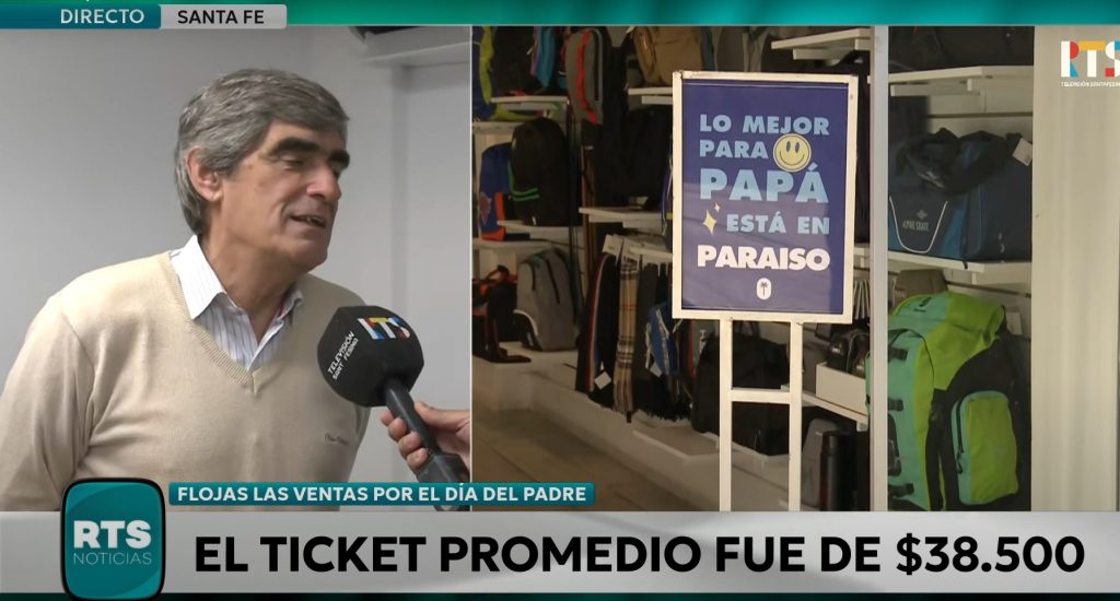 Ventas por el Día del Padre en Santa Fe estuvieron por debajo de las expectativas