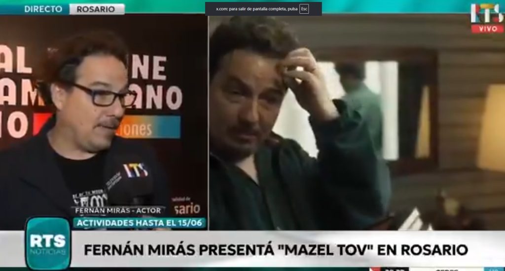 Fernán Mirás habló sobre su regreso a la actuación junto a Adrián Suar y un nuevo proyecto teatral