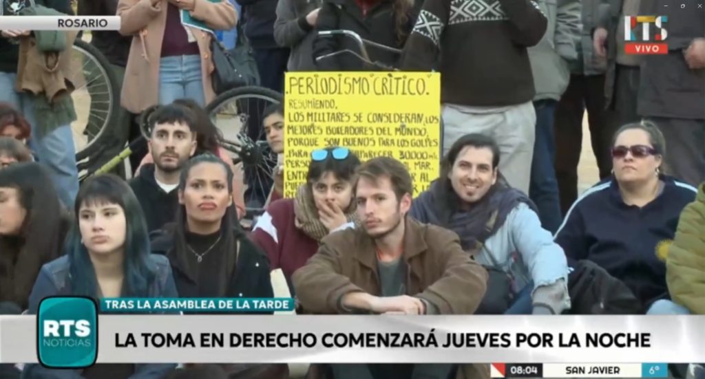 Estudiantes de Derecho de la UNR debatieron sobre la condena a Cristina Fernández