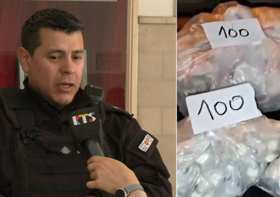 Secuestran 996 dosis de droga en un taxi durante un operativo en Rosario