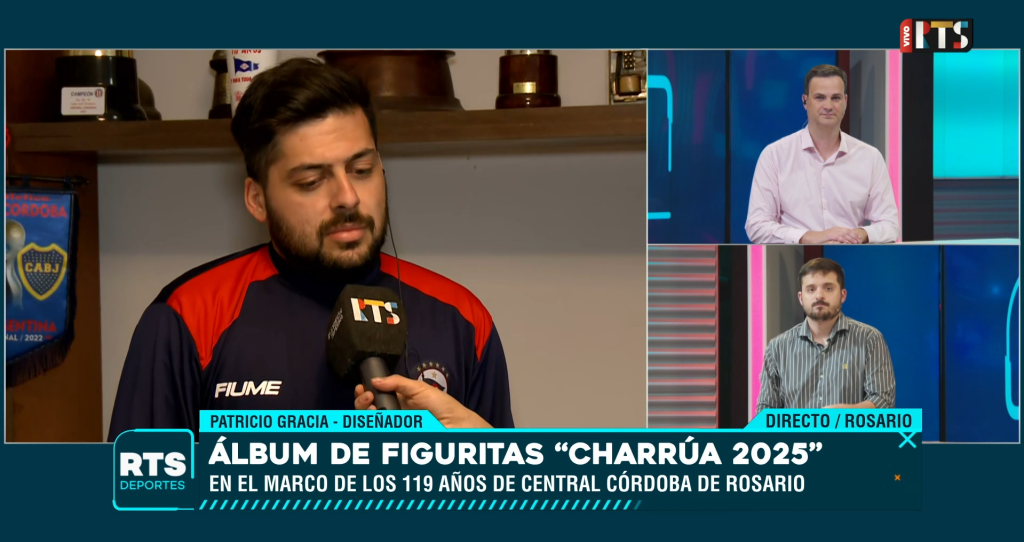 Central Córdoba presentó su primer álbum de figuritas con jugadores históricos y del plantel actual