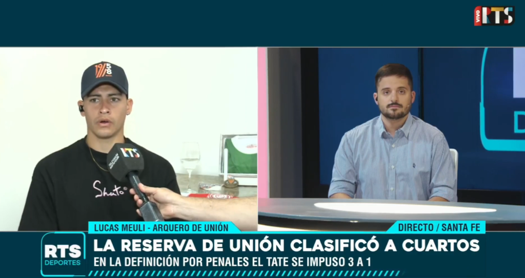 Lucas Meuli: “Trato de meterme en la cabeza del rival en los penales”