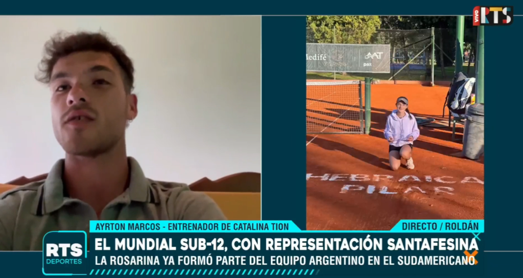 Dos jugadoras santafesinas fueron convocadas al Mundial Sub-12 de tenis en Perú