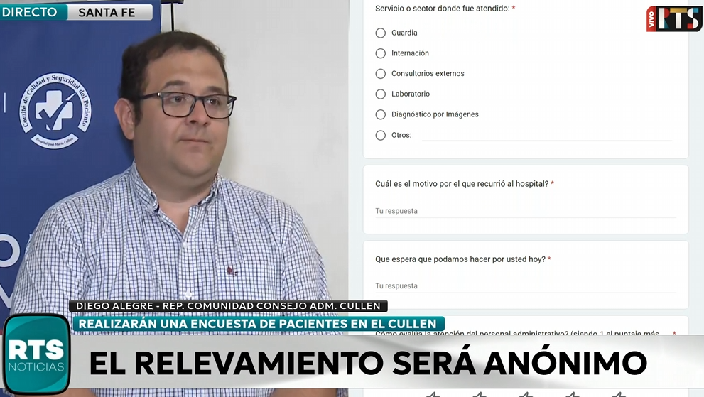 El hospital José María Cullen implementó un sistema de encuestas con código QR para pacientes y familiares