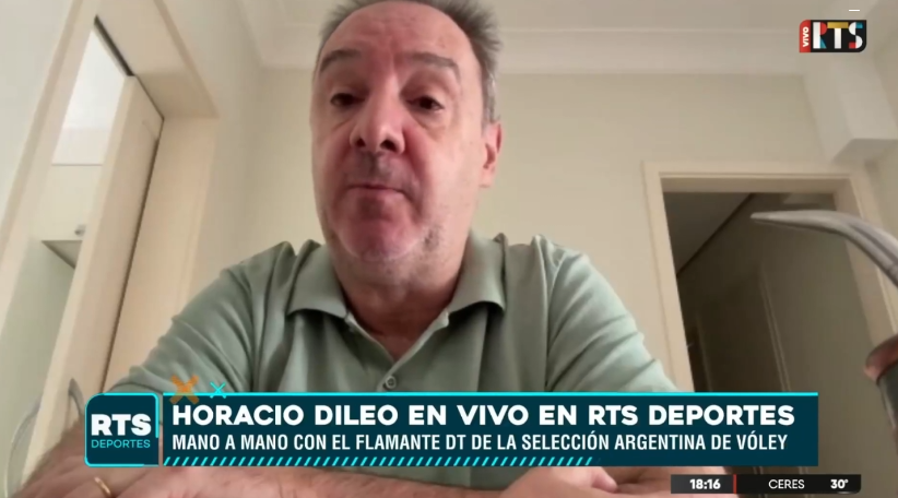 Horacio Dileo asumió como entrenador de la Selección argentina de vóley y anticipó los objetivos de la temporada