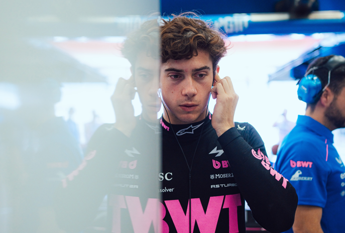 Fórmula 1: Colapinto quedó octavo en el tercer día de tests en Bahréin