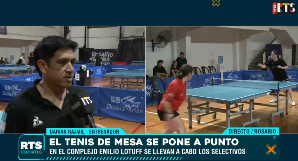 Rosario alberga selectivos de tenis de mesa para integrar las selecciones femenina juvenil y mayor