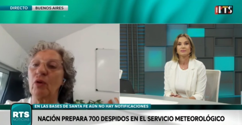 Servicio Meteorológico Nacional: ATE advierte que podrían despedir a más de la mitad del personal