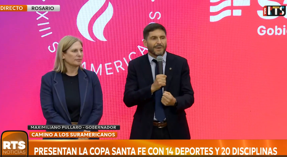 Pullaro lanzó una nueva edición de la Copa Santa Fe