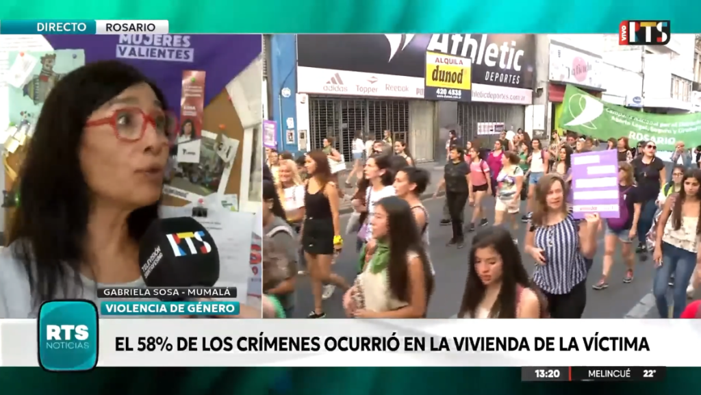 Mumalá: Desde el 1 de enero hubo 48 femicidios en la Argentina