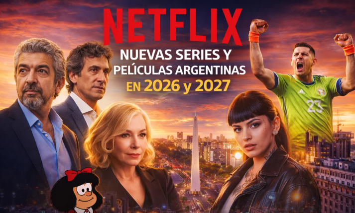 Netflix: cuáles son las 19 películas y las series argentinas que se estrenarán en 2026 y 2027