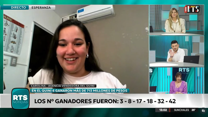 Quini 6 en Esperanza: “Creo que nunca pasó una coincidencia así”