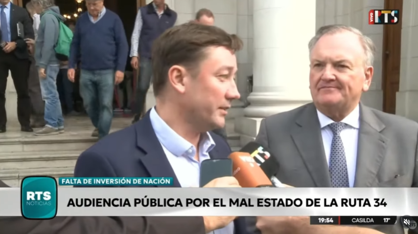 Reclaman obras en la ruta 34 y avanzan en acciones judiciales por falta de inversión nacional