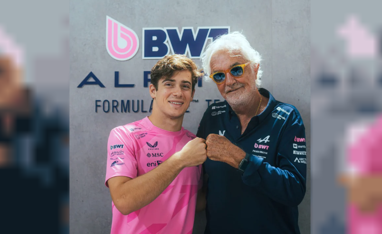 Briatore elogió a Colapinto y abrió la puerta a su continuidad en Alpine