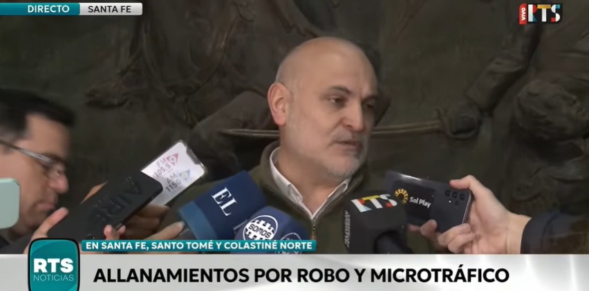 Allanamientos por microtráfico en Santa Fe y Santo Tomé: seis detenidos y secuestro de droga